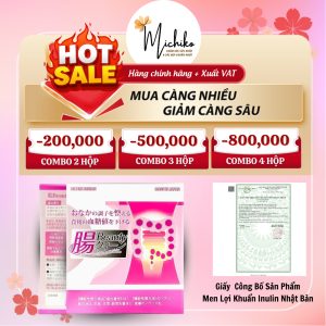 Bột Uống Men Lợi Khuẩn Nichiei Bussan Chou Beauty Queen Nhật Bản 30 gói
