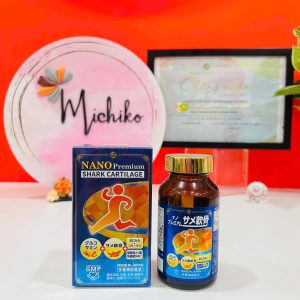 Viên Uống Sụn Vi Cá Mập Nano Premium Nichiei Bussan Nhật Bản 150 Viên