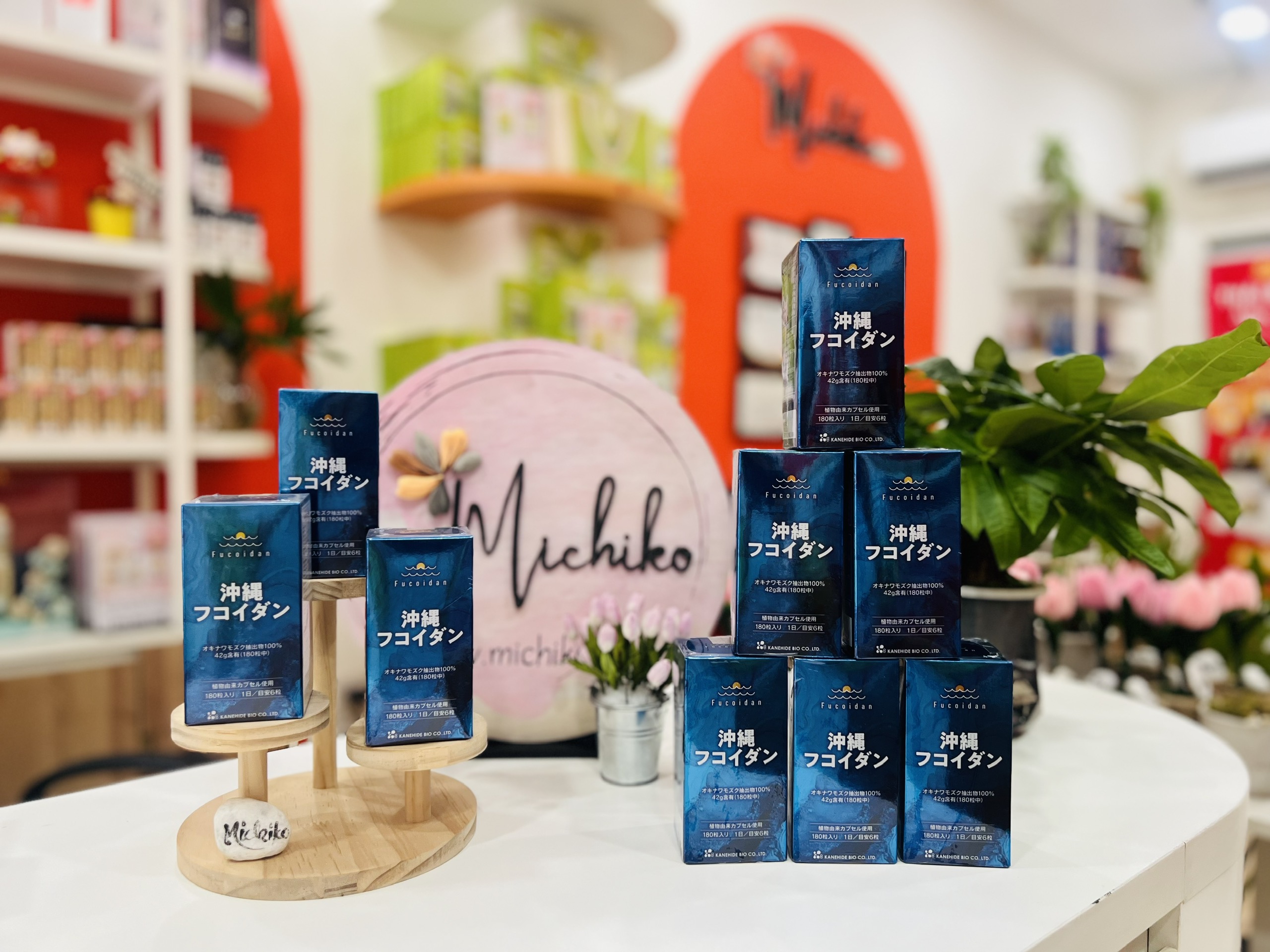  Viên Uống Hỗ Trợ Ung Thư Fucoidan Okinawa Kanehide Bio Nhật Bản 180 Viên